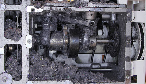 Overlock maskin før service